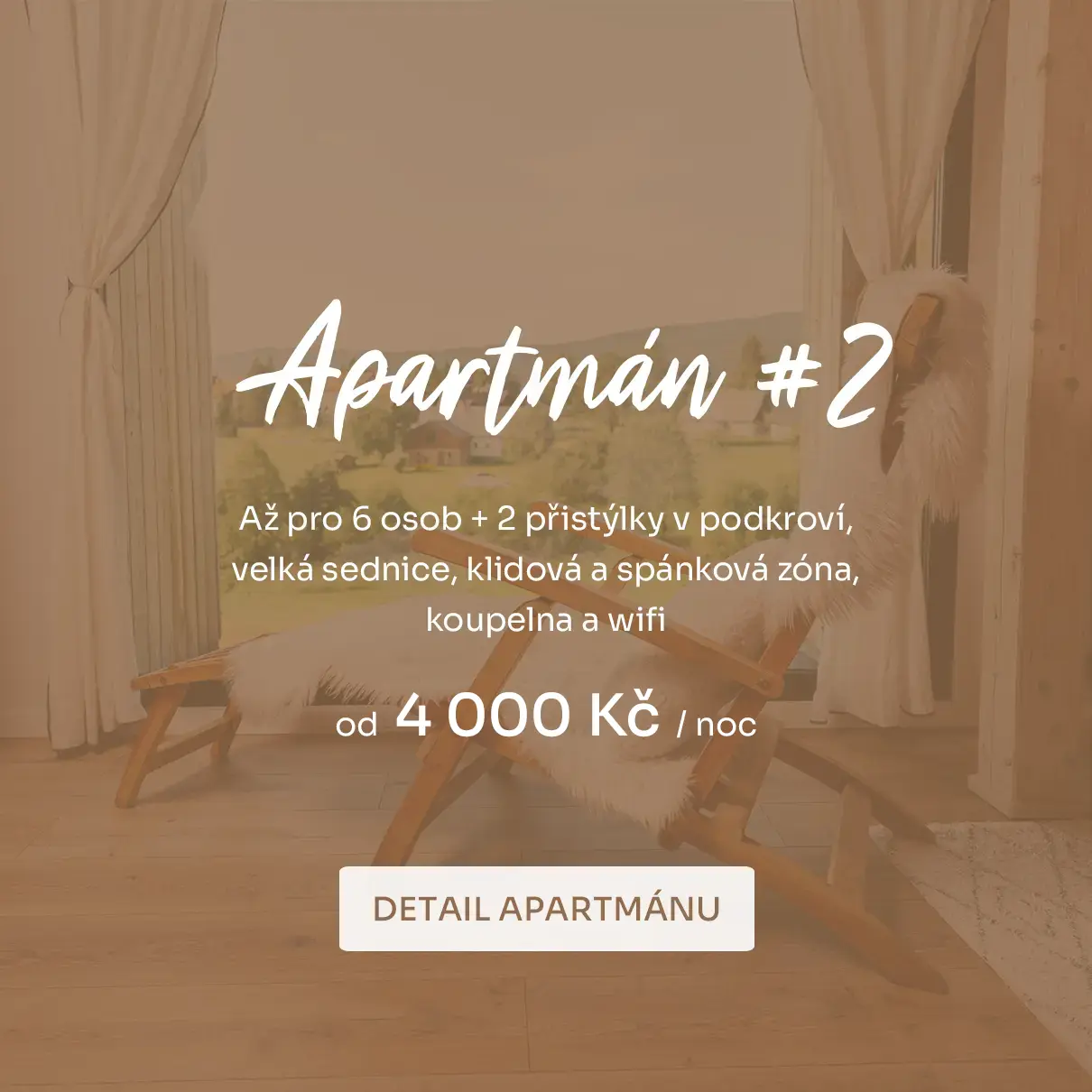 Nabídka apartmán #2